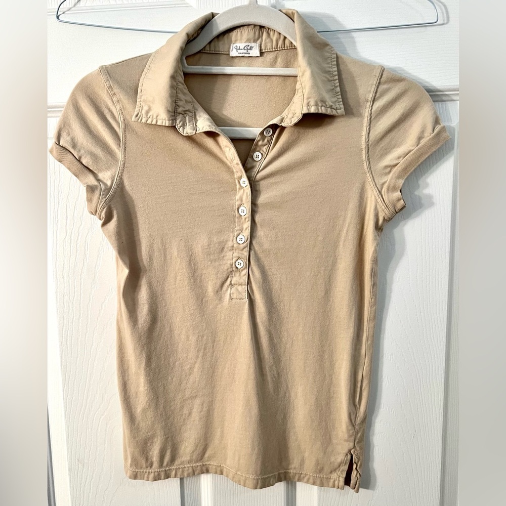 John Galt Brandy Melville button down polo